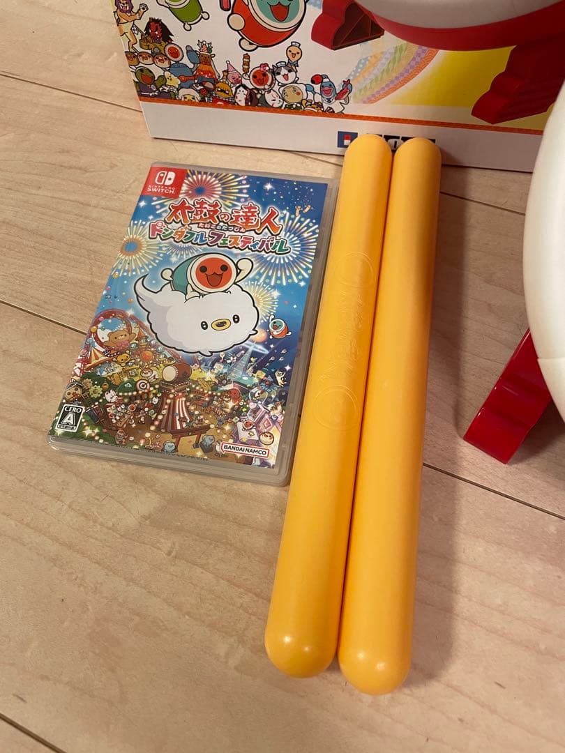 Switch 太鼓の達人 太鼓とバチ ソフト セット
