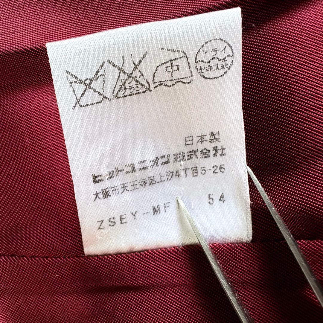 FRED PERRY ウール ブレザー ブラック M 赤裏地 日本製