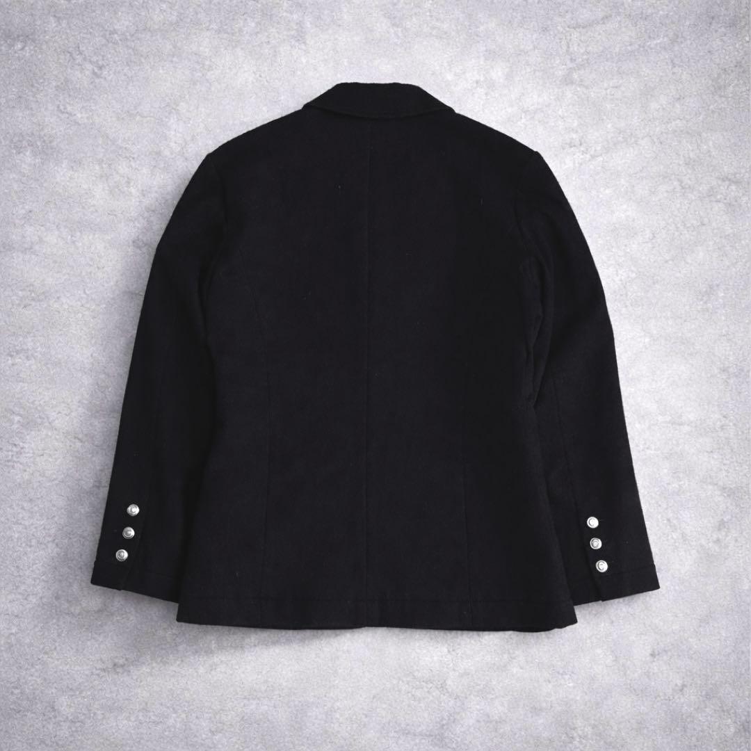 FRED PERRY ウール ブレザー ブラック M 赤裏地 日本製