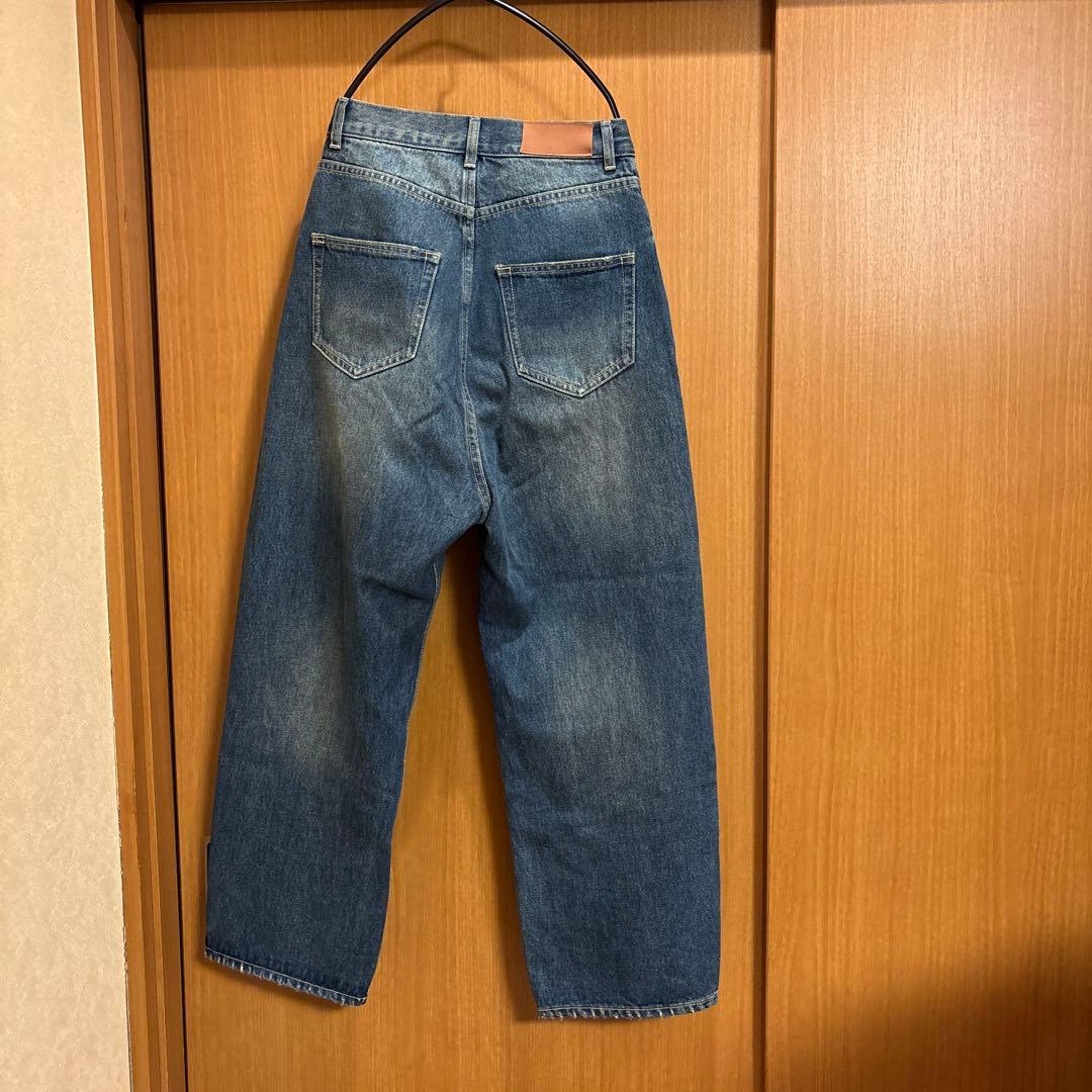 ＜&RC＞ワイドルーズデニムパンツ34
