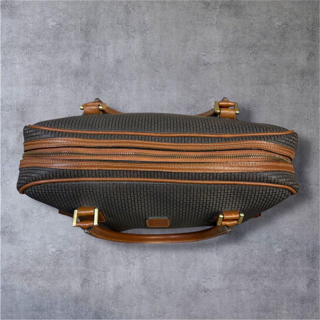 BALLY バリー ボストンバッグ ミニボストン PVC レザー イタリア製