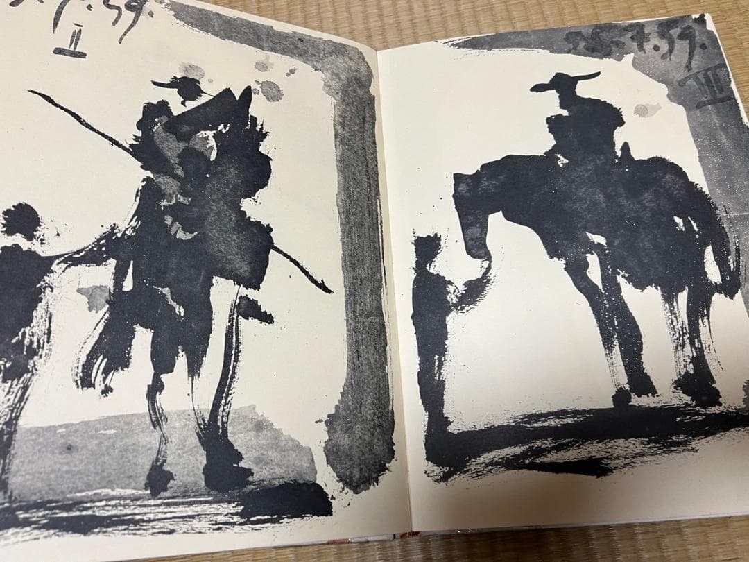 パブロ・ピカソ画集 洋書 闘牛と闘牛士 TOROS Y TOREROS