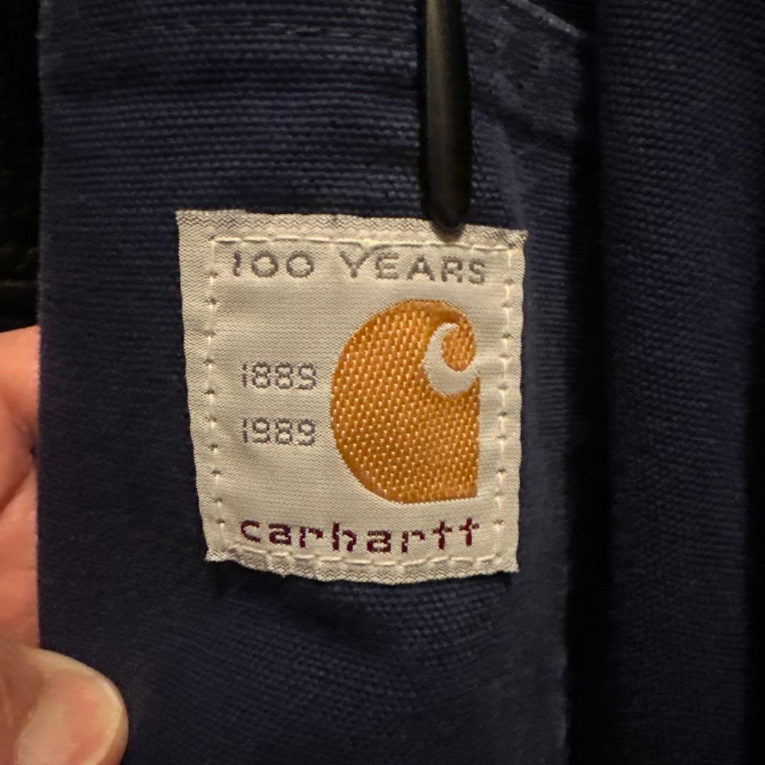 野村訓市　100周年　80s カーハート チョアコート ネイビーブル　46