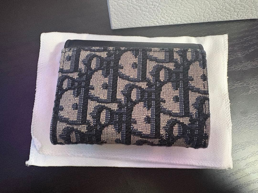 Christian Dior 二つ折り財布 ブラック