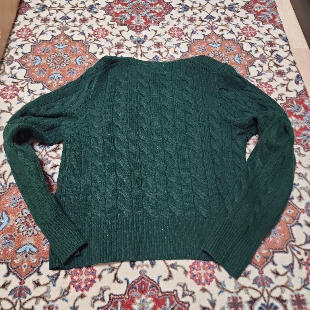 Polo Ralph Lauren ダークグリーン カーディガン XL