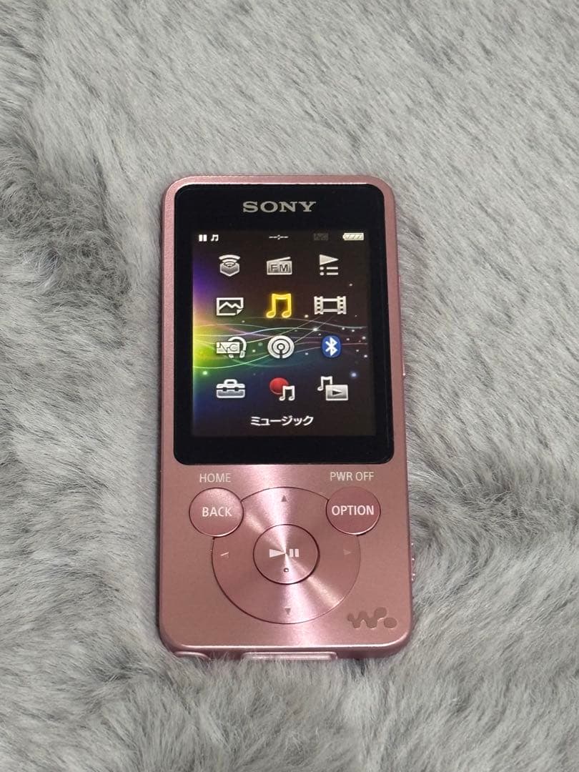 SONY WALKMAN NW-S14 8GB ピンク　スピーカー付き