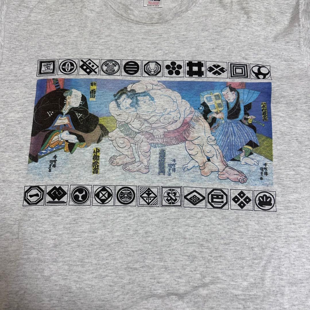 古着　レア　Murina プリントTシャツ / 相撲絵柄　シングルステッチ