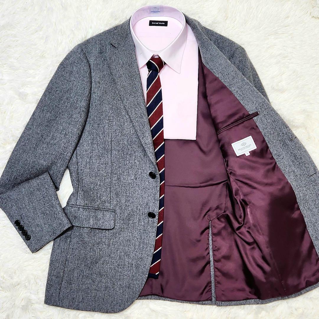 美品✨ BEAMS HEART テーラードジャケット ブレザー ツイード 総裏地