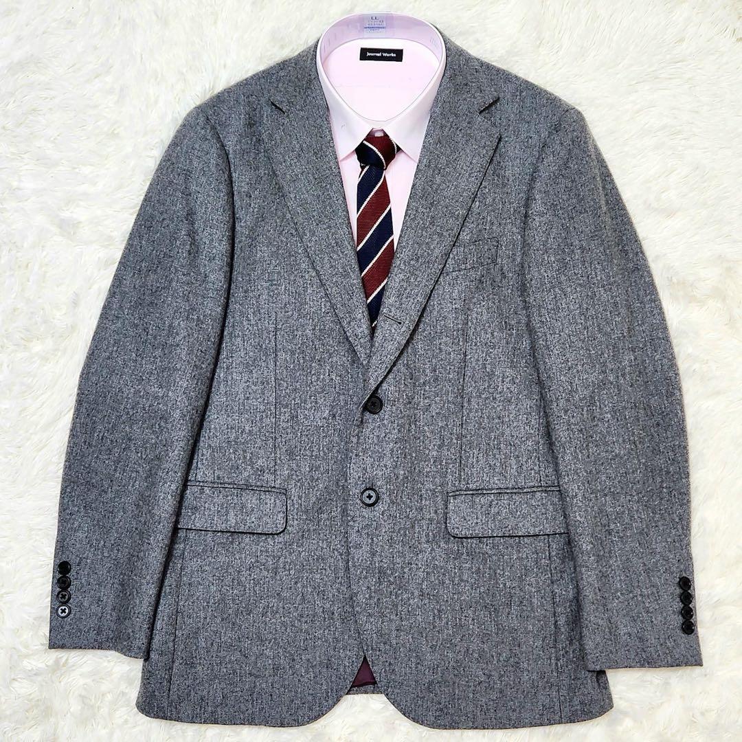 美品✨ BEAMS HEART テーラードジャケット ブレザー ツイード 総裏地