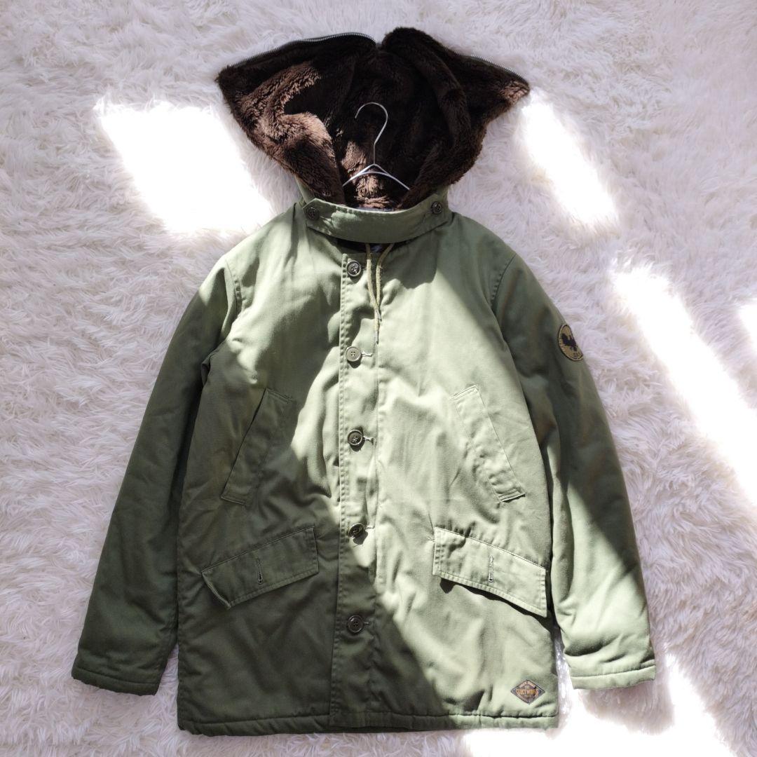 【良品】クラクト CLUCT N2B ロング モッズコート フライトジャケット
