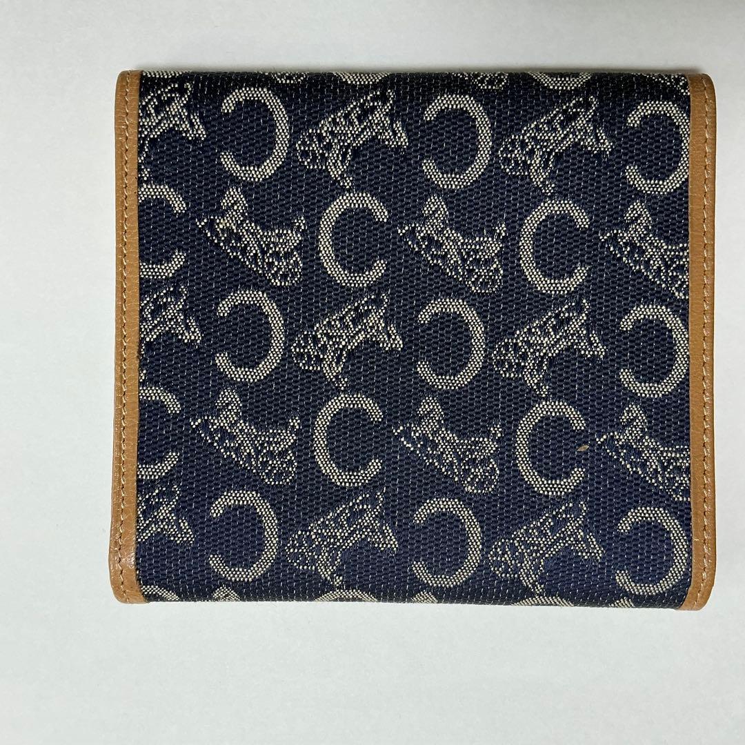 【未使用】CELINE オールドセリーヌ 三つ折り財布 Cマカダム