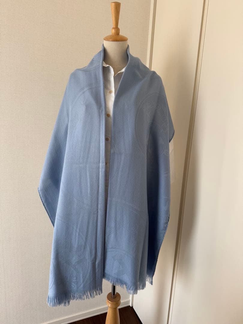 【再出品】HERMES エルメス　ストール　ニューリブリス