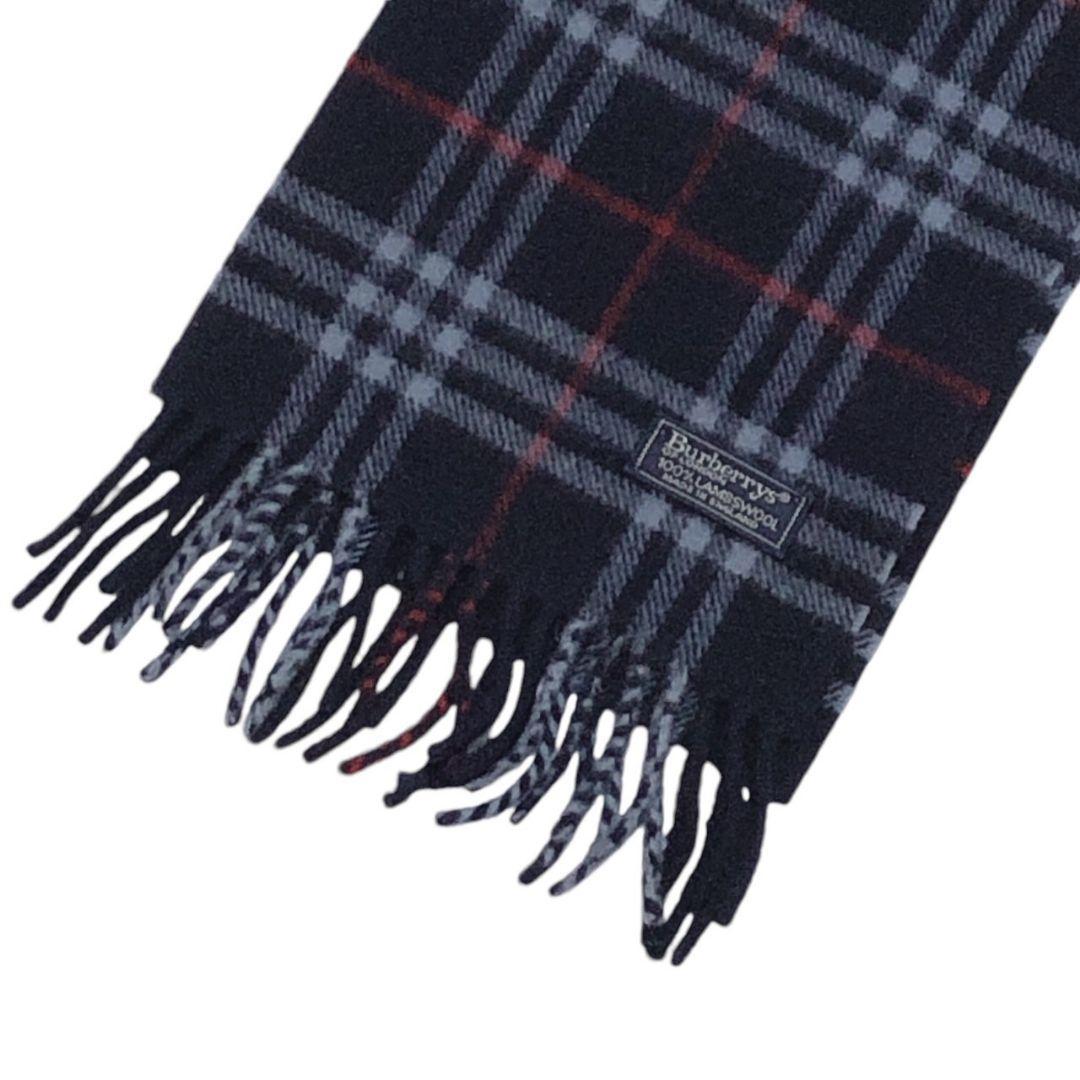 美品✨Burberrys バーバリー マフラー イギリス製 ノバチェック ウール