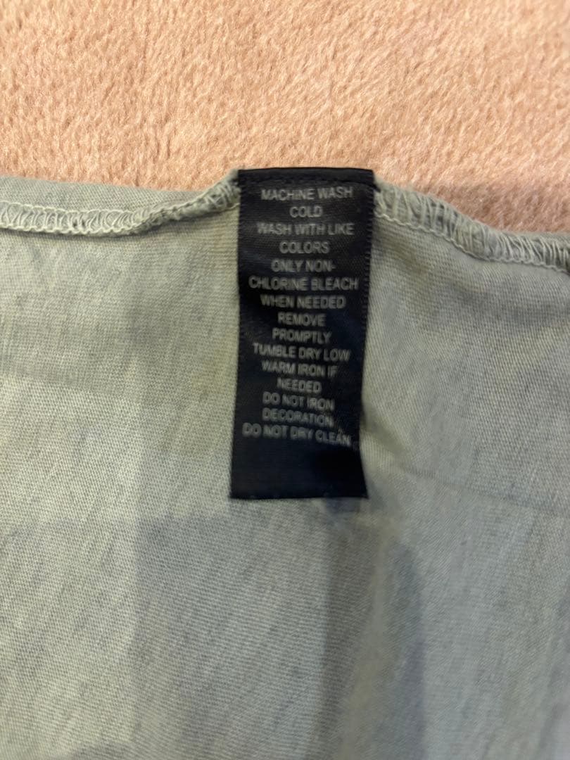 RRL ダブルアールエル バックプリント Tシャツ カウボーイ フェード　カーキ
