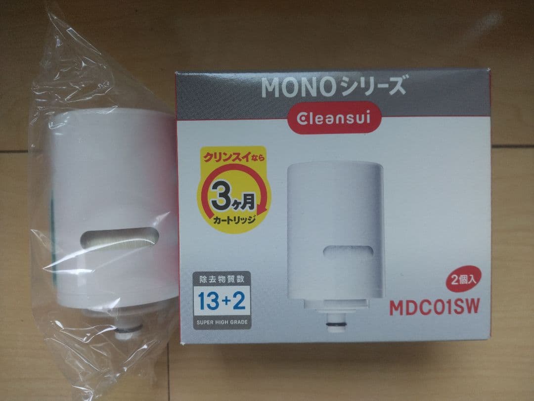 【正規品・未開封】クリンスイ浄水器カートリッジMDC01SW国内パッケージ3個
