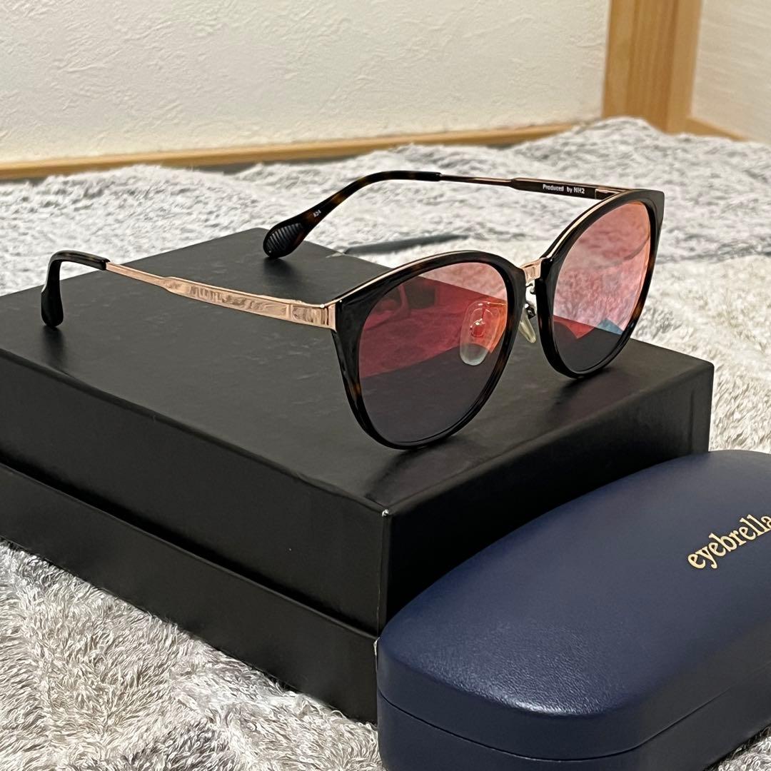 美品　eyebrella アイブレラ　Timeless サングラス EB-44