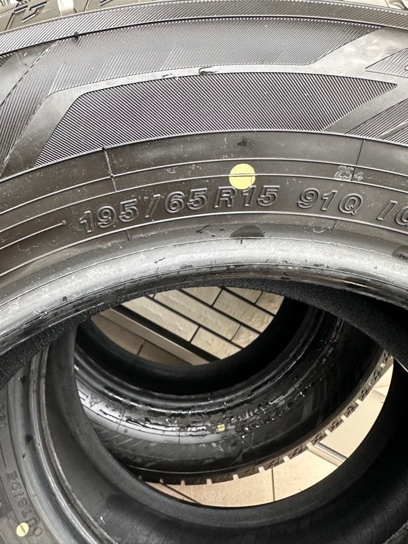 ヨコハマ iG60 195/65R15 2022年製 バリ溝 4本