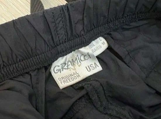 グラミチ　パッカブルトラックパンツ　黒Ｌ