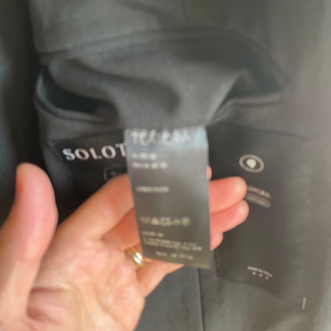 TEATORA SOLOTEX グレー テーラードジャケット