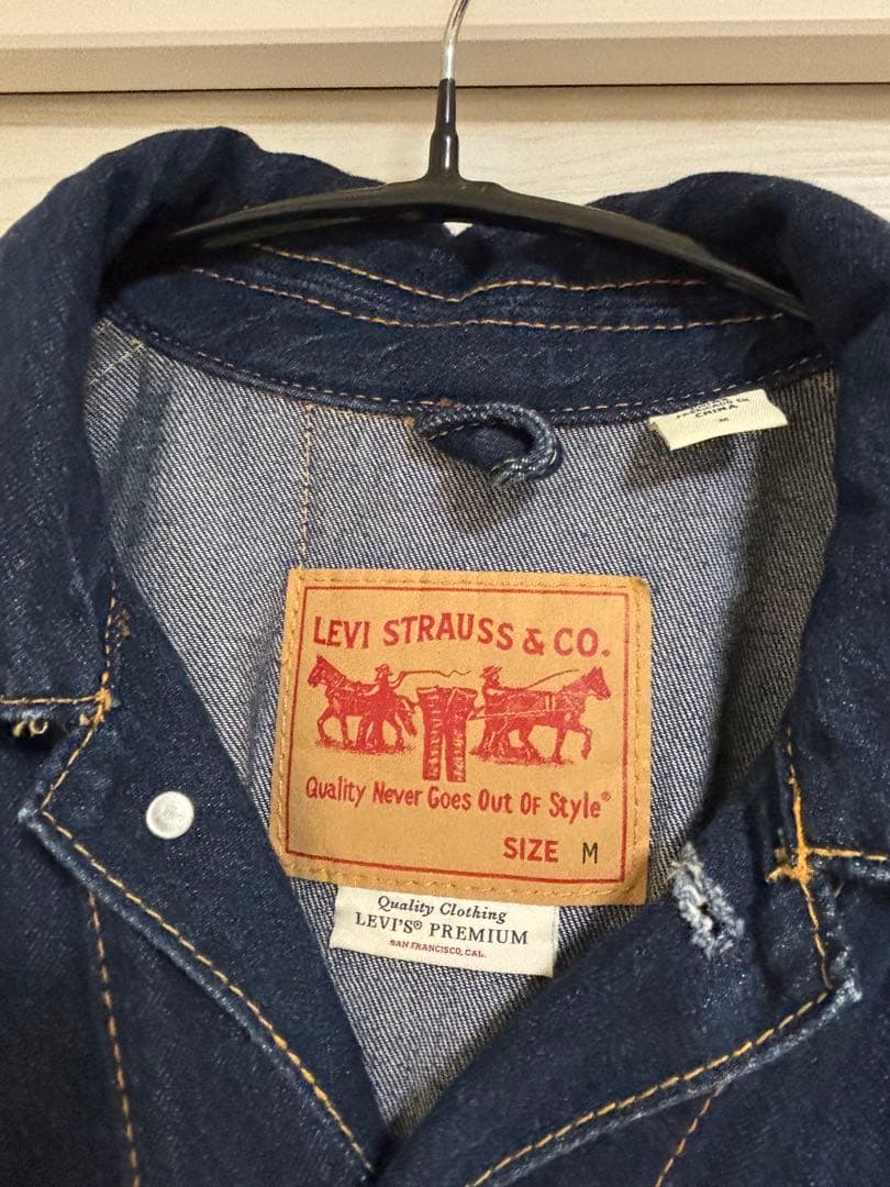 Levi's デニムカバーオール Mサイズ