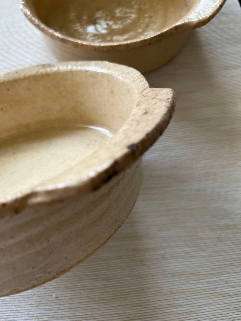 十場あすか　グラタン皿　2個セット　耐熱　器　食器　作家物
