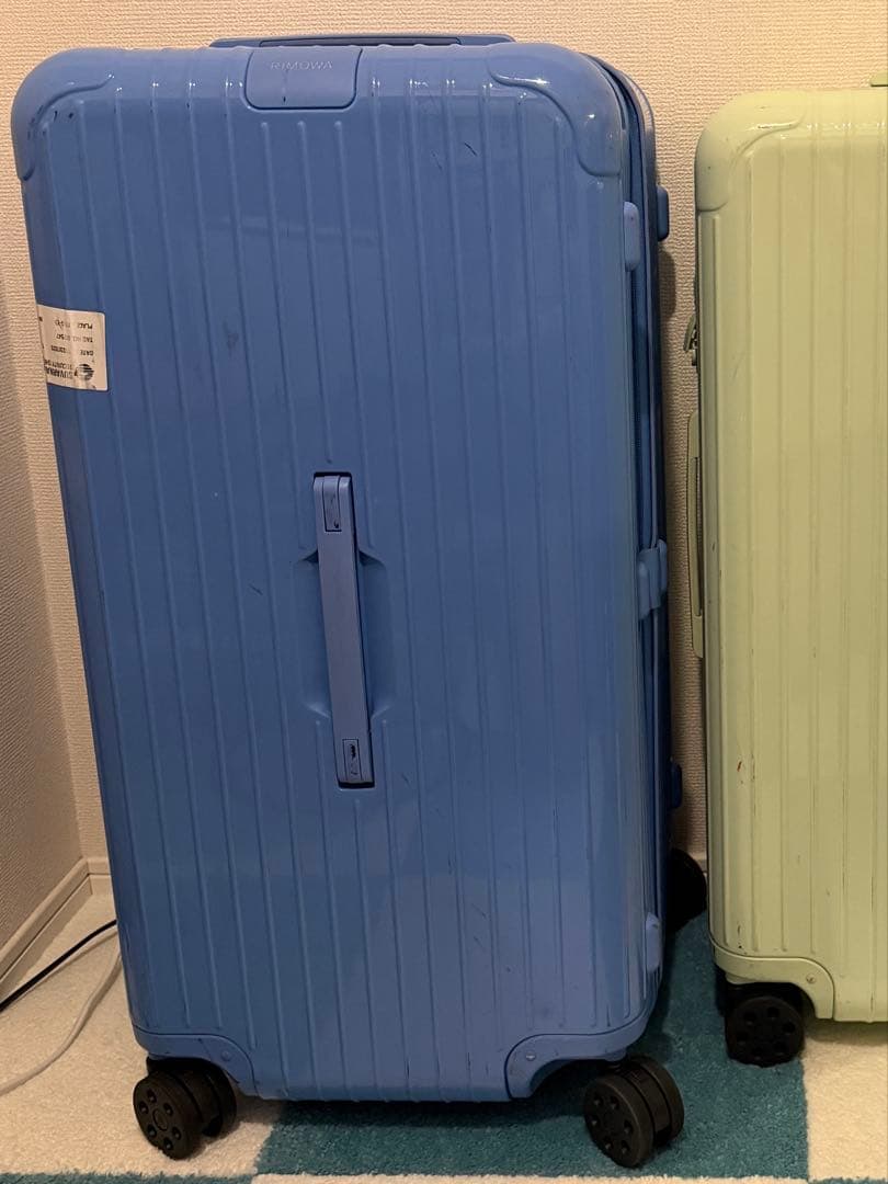 【正規品】RIMOWA スーツケース ブルー 大型 キャリーケース