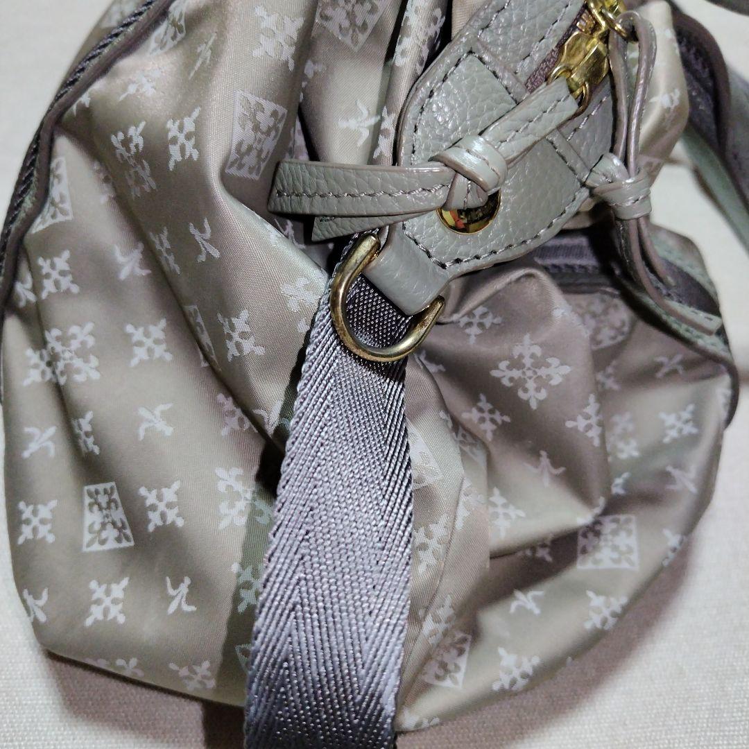 russet２Wayショルダーバッグ＆ボストンバッグ　グレーモノグラム❴美品❵