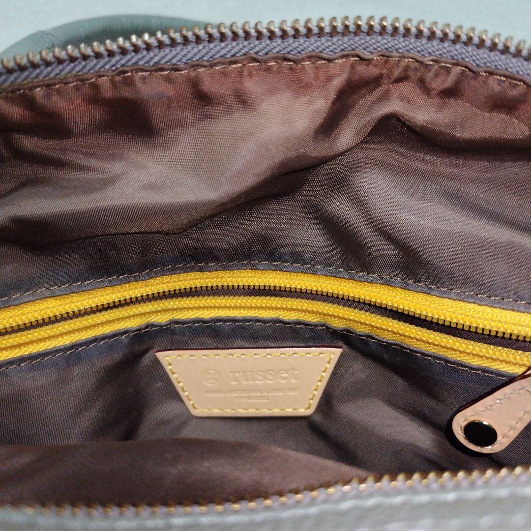 russet２Wayショルダーバッグ＆ボストンバッグ　グレーモノグラム❴美品❵