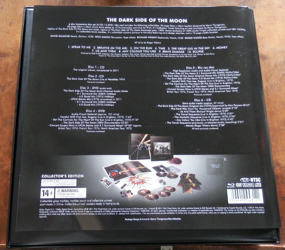 洋楽 PINK FLOYD/DARK SIDE OF. IMMERSION BOX