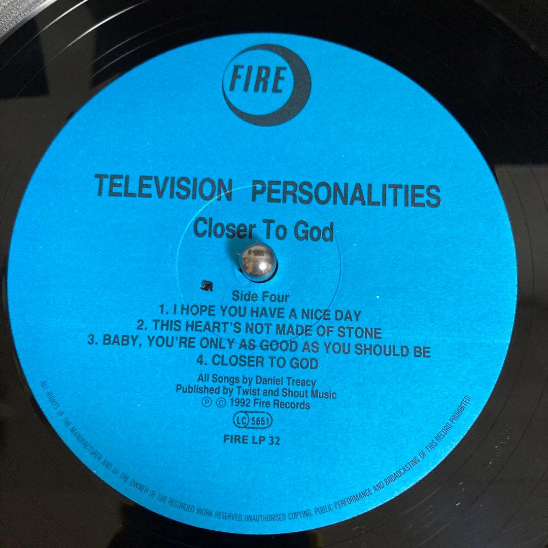 洋楽 TELEVISION PERSONALITIES Closer To God