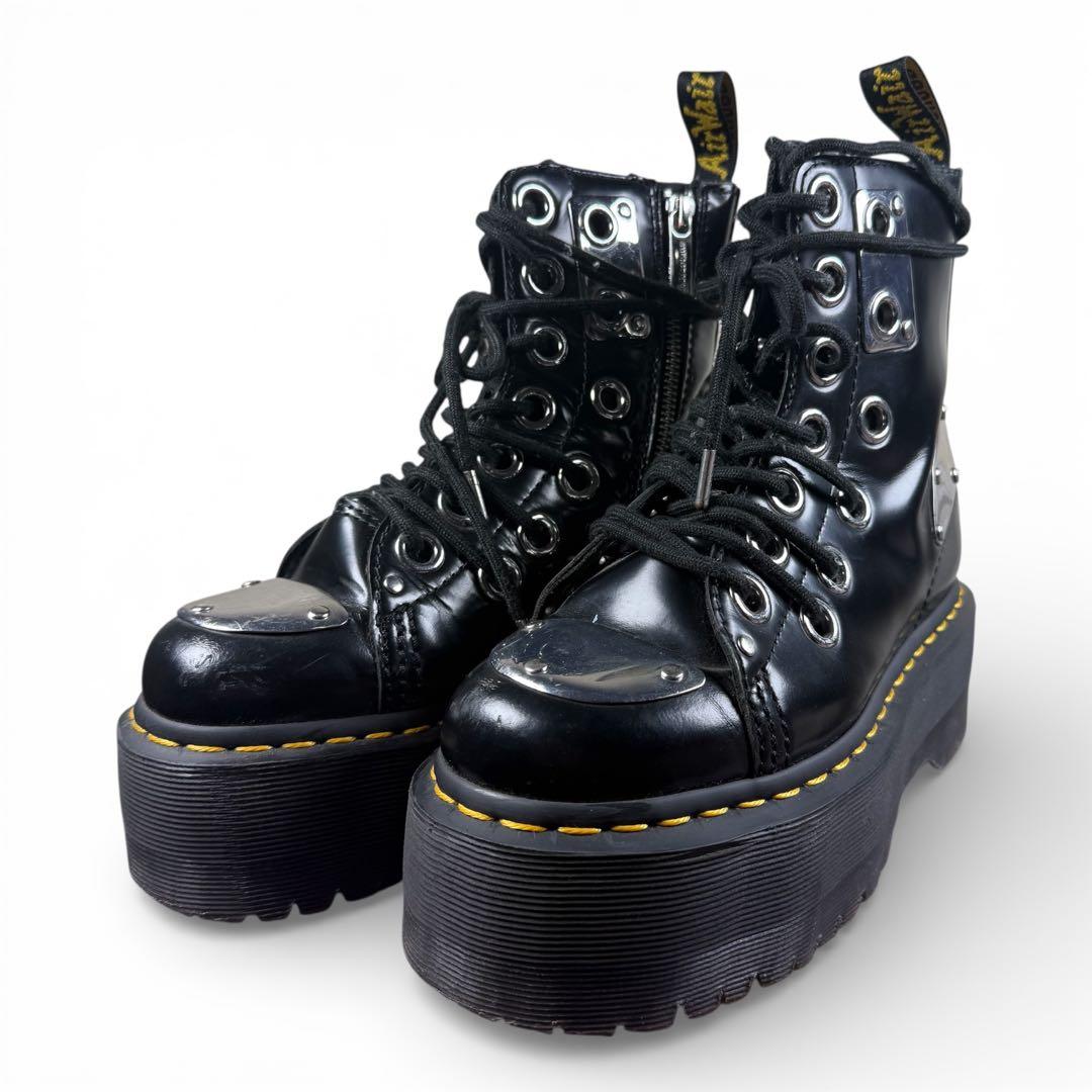 Dr.Martens JADONMAX REBEL サイドジップ　超厚底　y2k