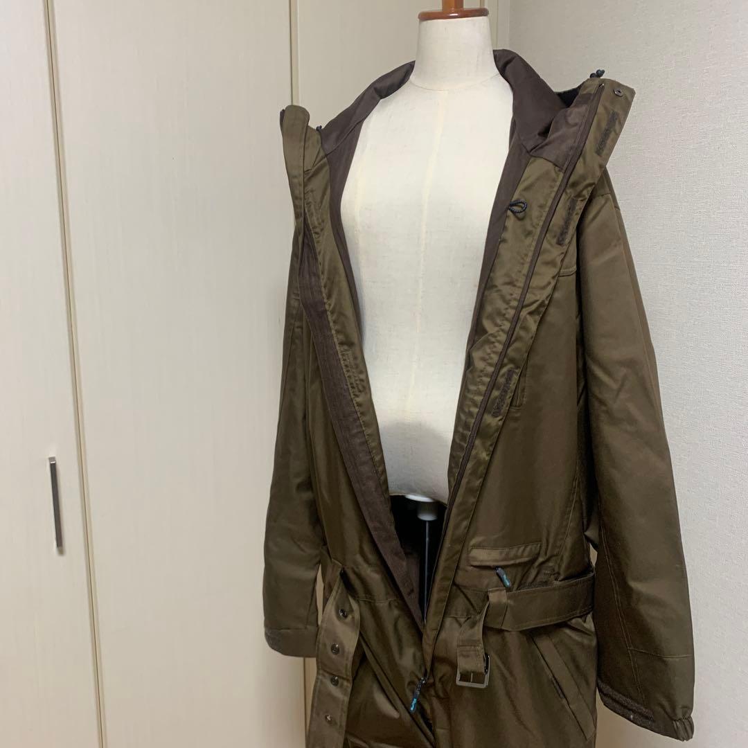 【超美品】KICKS キックス スノボ スキー ウェア つなぎ ブラウン