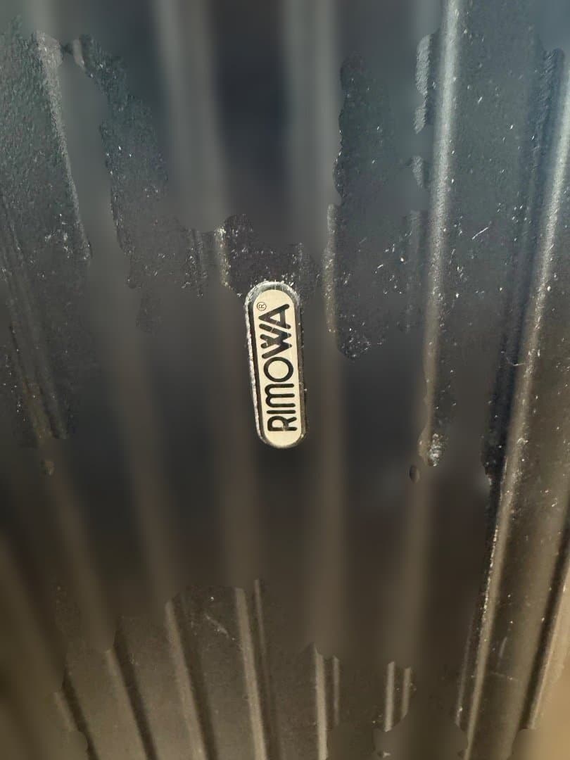 【訳あり】RIMOWA サルサ 63L 黒 2輪 静音ホイール交換済