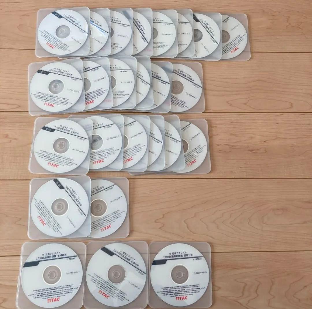 証券アナリスト2次　TAC DVD 2015