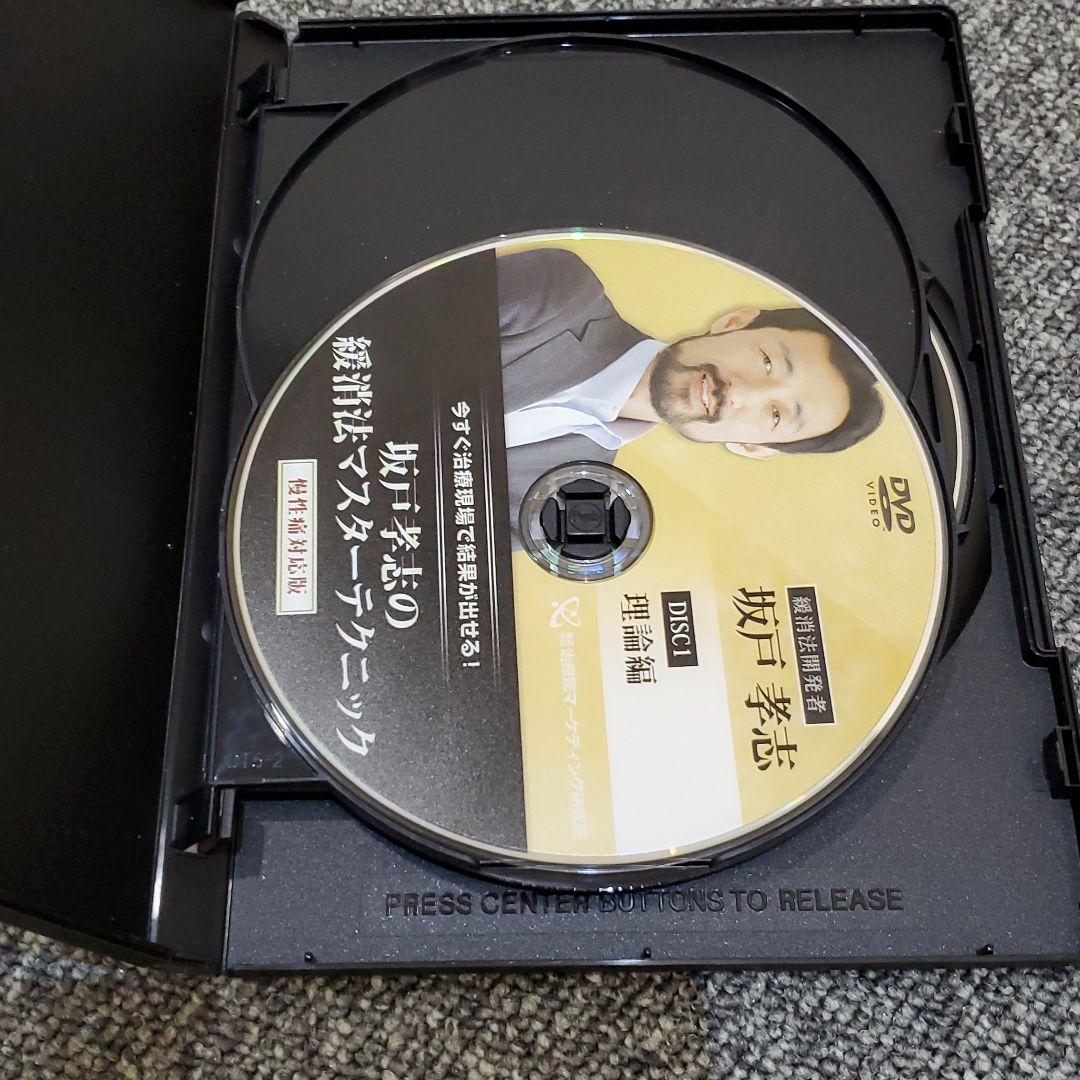 値下げしました！坂戸孝志【緩消法マスターテクニックDVD3セット7枚組他】