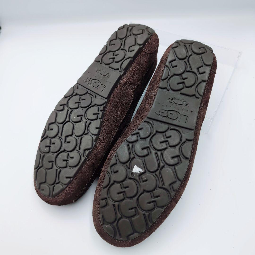 【未使用級】UGG　Alder　28cm　ダークブラウン　ローファー　モカシン