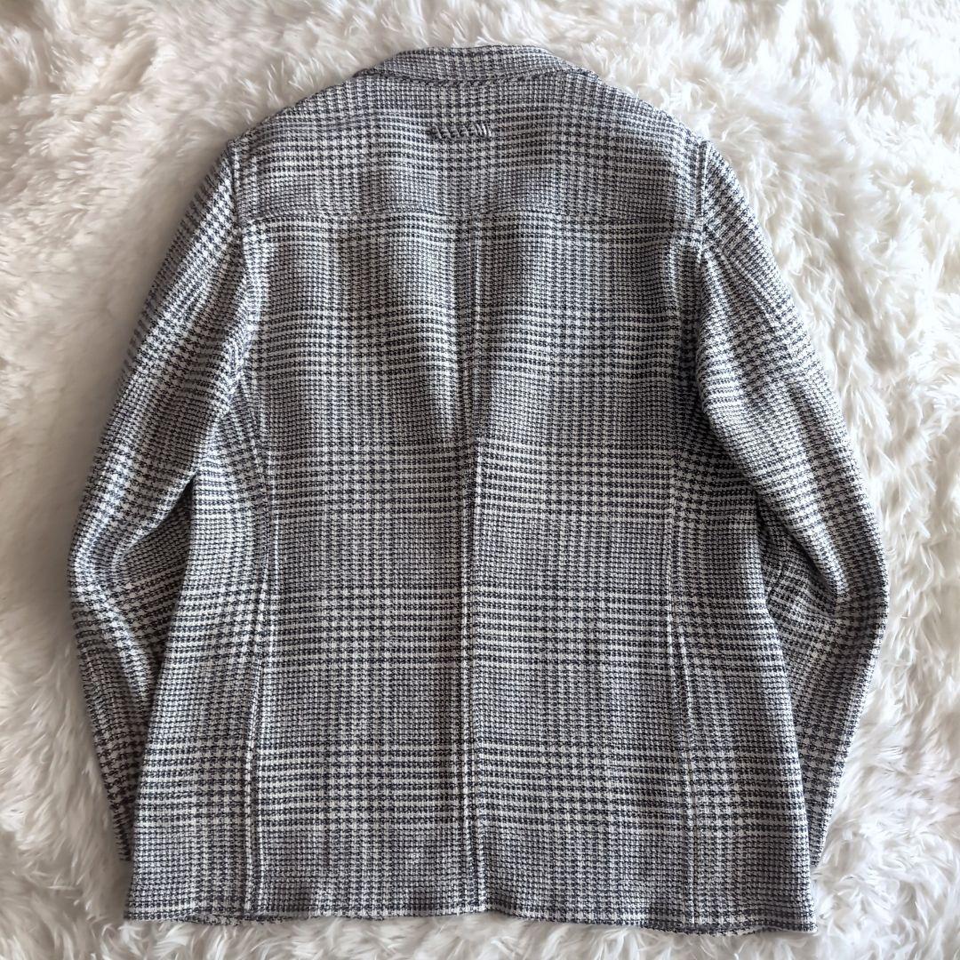 REON T-JACKET ライトツイード チェック テーラードジャケット
