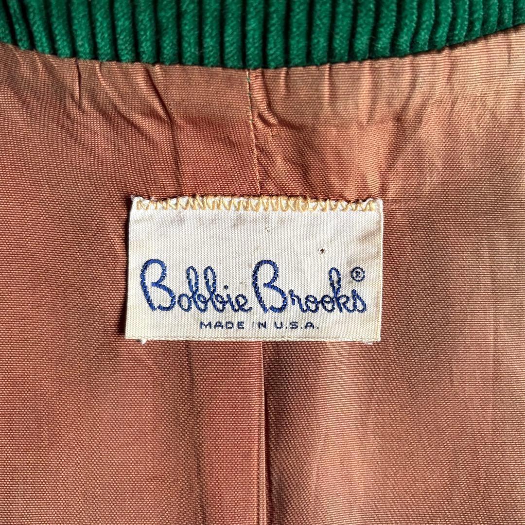 【60-70s vintage】ジップブルゾン　コーデュロイ　usa製　短丈