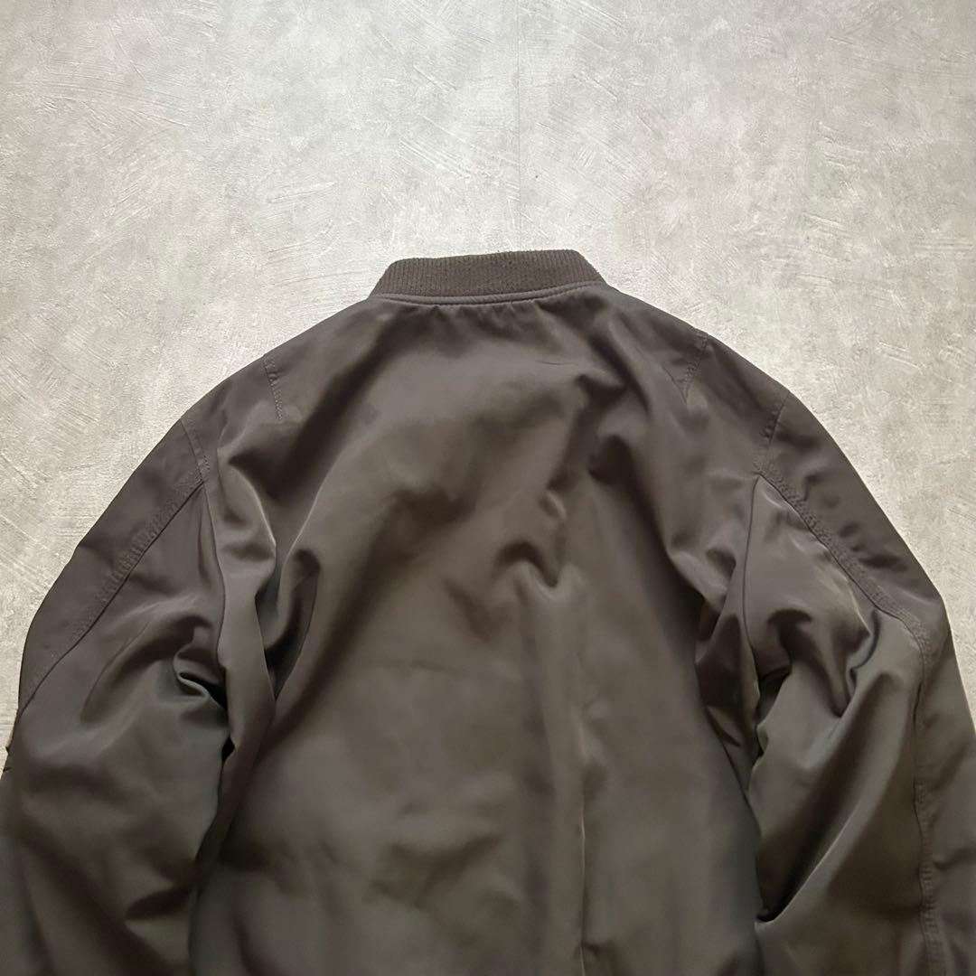 ジャケット・アウター diesel grunge ma-1 flight jacket khaki