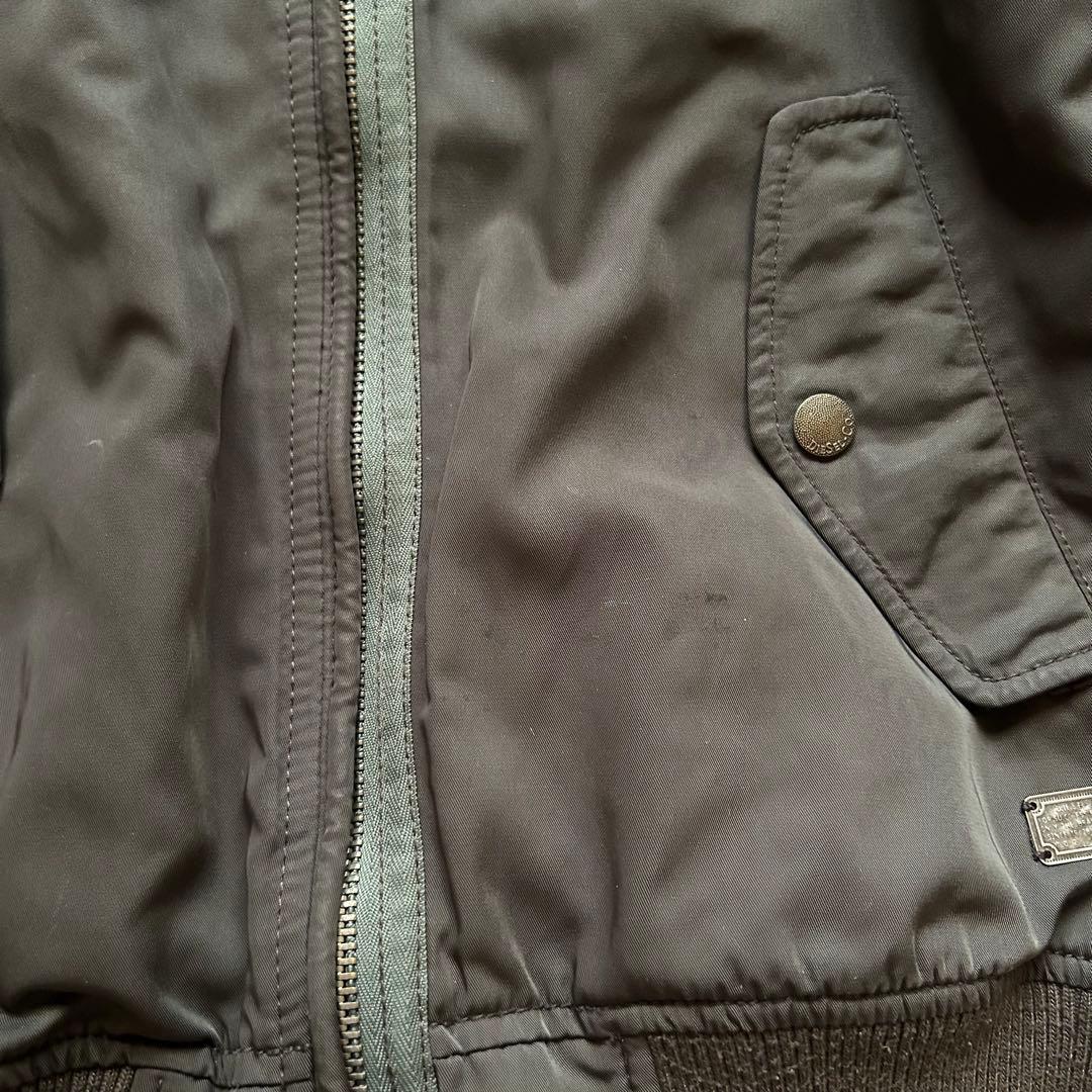 ジャケット・アウター diesel grunge ma-1 flight jacket khaki