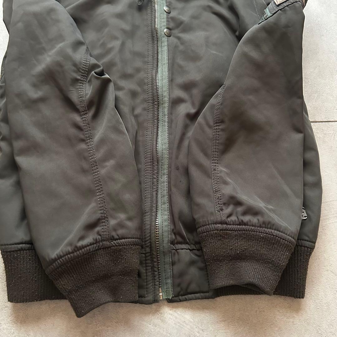 ジャケット・アウター diesel grunge ma-1 flight jacket khaki