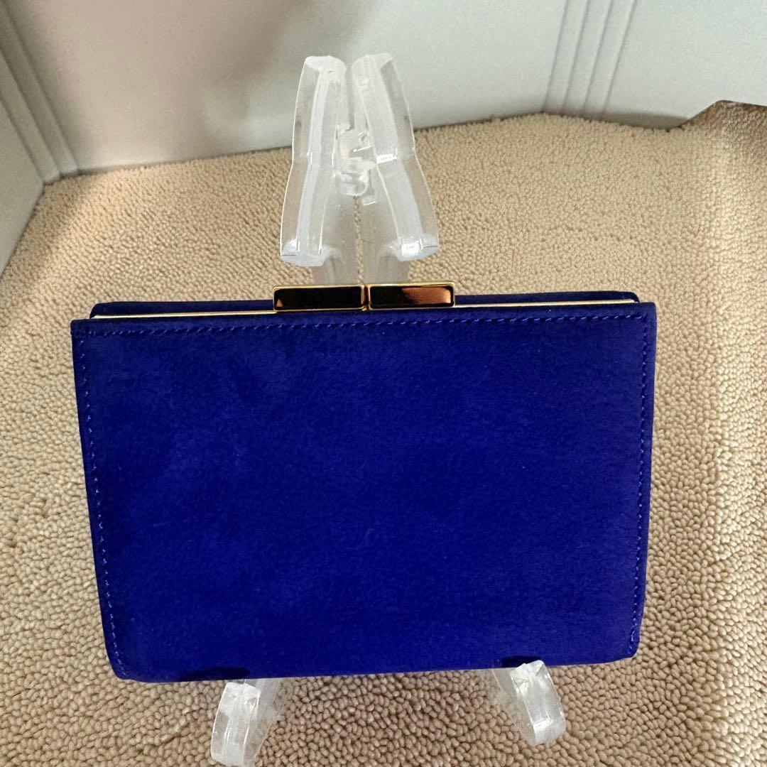 美品　GIVENCHY ジバンシー　がま口　財布　パープル