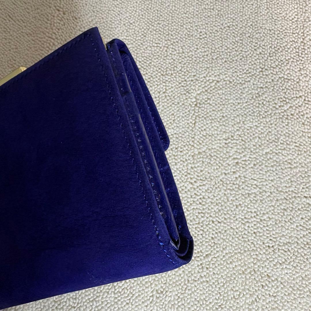 美品　GIVENCHY ジバンシー　がま口　財布　パープル