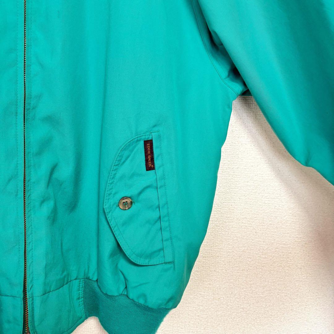 た*ぎ様 80s Eddie Bauer エディバ　スイングトップ　ターコイズ