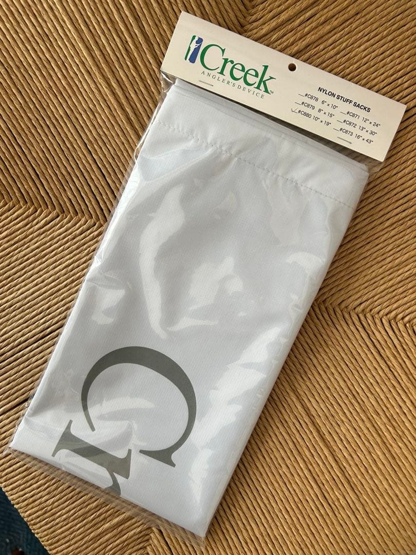 旅行かばん・小分けバッグ Creek Angler's Device Nylon Stuff Sacks