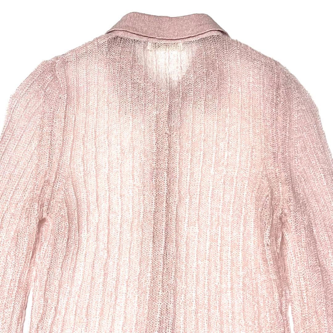 THE TOE ザ・トゥー TATE MODERN KNIT ピンク モヘヤ