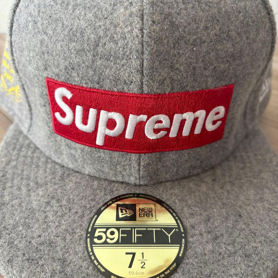 【極美品】SUPREME NEW ERA NATIONAL CHAMPIONS