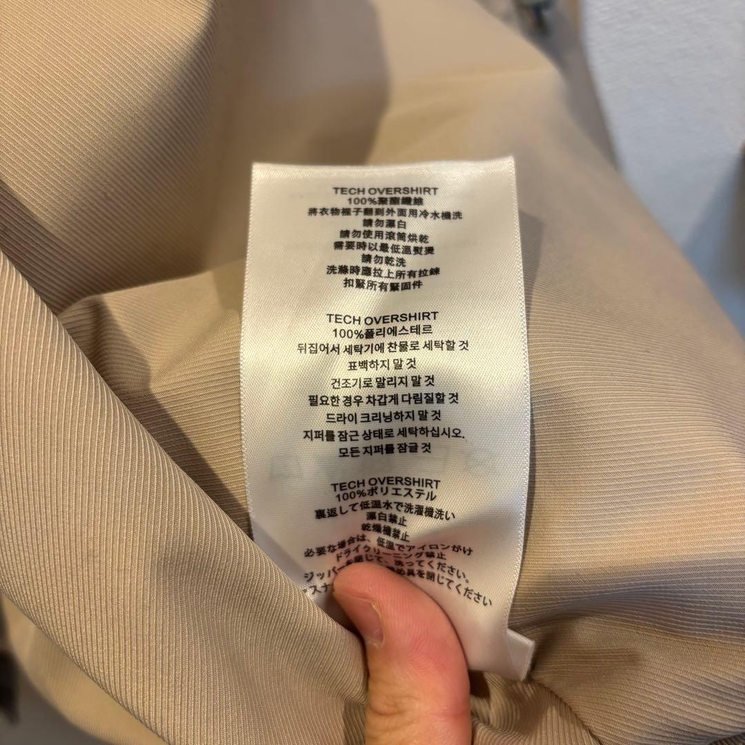 OAMC Peacemaker Tech Overshirt ベージュ S