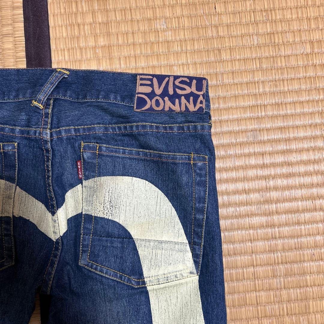 EVISU デニムパンツ ローライズ
