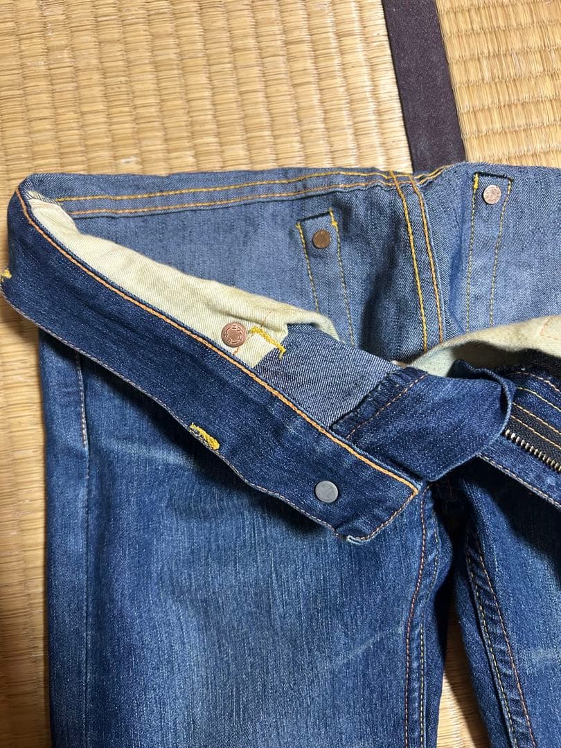 EVISU デニムパンツ ローライズ